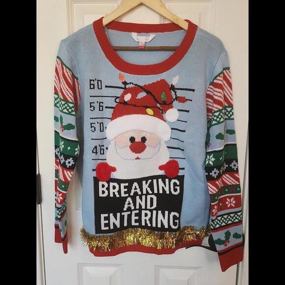 Ugly‎ Christmas Sweater NWT - Picture 1 of 3